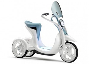 2011 Yamaha EC-Miu Electric Trike Scooter Concept