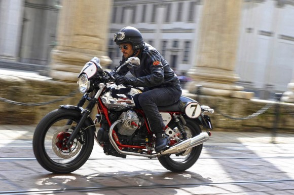 2013 Italian V-twin Moto Guzzi V7 Racer