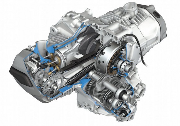 2013 BMW R1200GS Liquid-cooled 1170cc Boxer Two Cylinder Engine_3