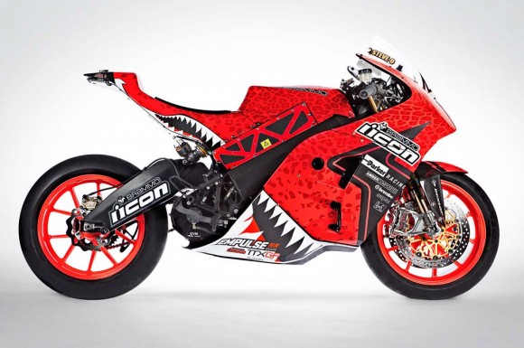 2013 Team Icon Brammo Empulse RR TTXGP Atlas Cheetah