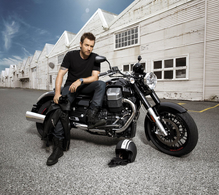 Ewan McGregor Stars Moto Guzzi California 1400 Ad Campaign