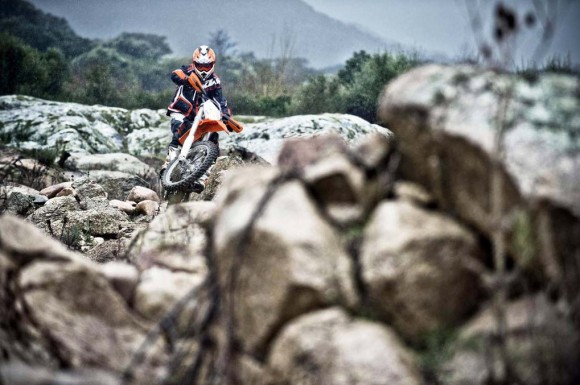 2014 KTM EXC in Action