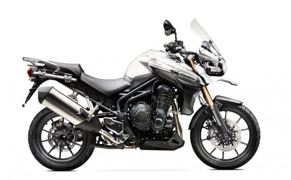 2014 Triumph Tiger Explorer Crystal White