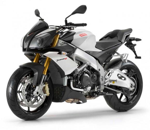 2014 Aprilia Tuono V4R ABS White Front