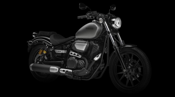 2014 Yamaha XV950R Matt Grey Font Side_2