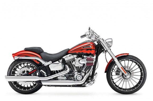 2014 Harley-Davidson CVO Breakout Black Orange_1