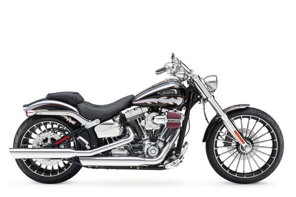 2014 Harley-Davidson CVO Breakout Black and Silver