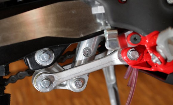 2014 RS Dual-sport Motorcycle Linkage