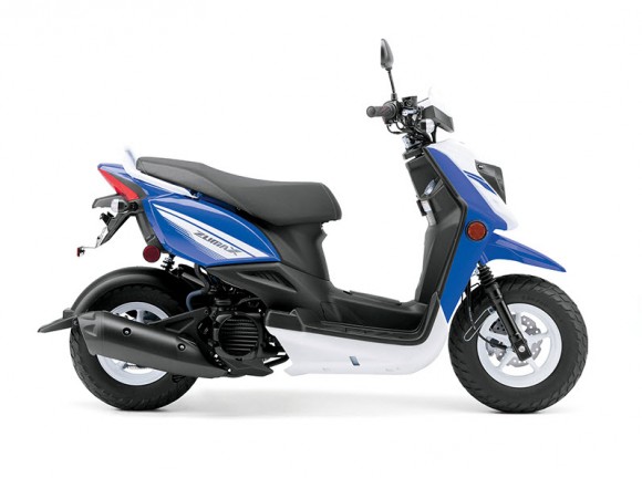 2014 Zuma 50FX Scooter Blue White_1