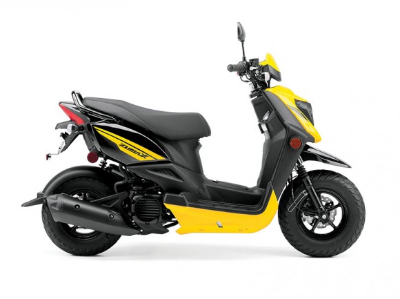 2014 Zuma 50FX Scooter Vivid Yellow_1