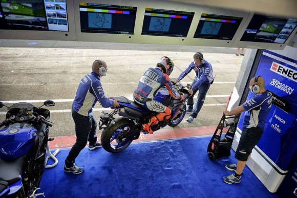 Jorge Lorenzo Test 2014 Yamaha YZF-R1 Race Blu