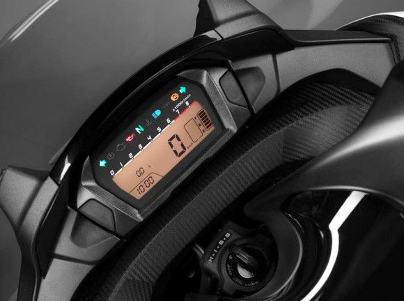 2014 Honda Integra Maxi-Scooter Display