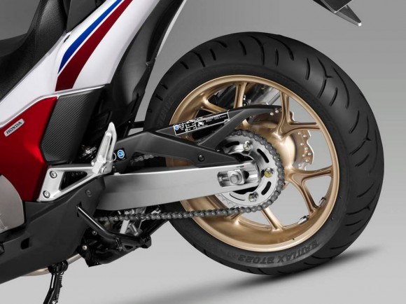 2014 Honda Integra Maxi-Scooter Rear Wheel