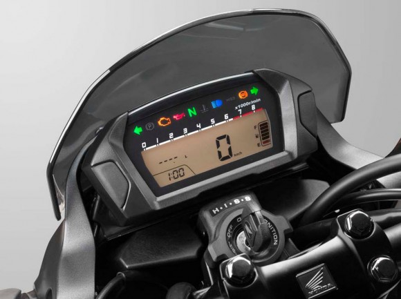 2014 Honda NC750S Display