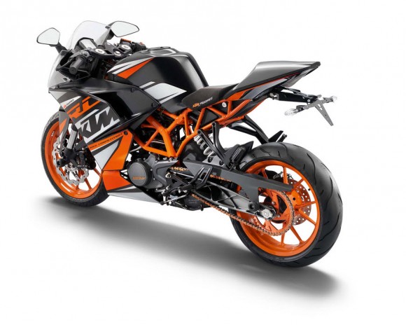 2014 KTM RC125 Rear