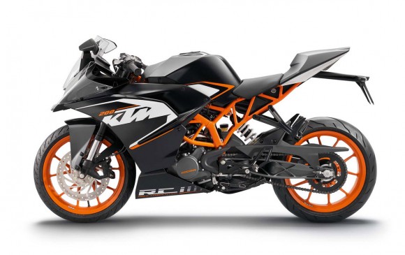 2014 KTM RC200 Left Side