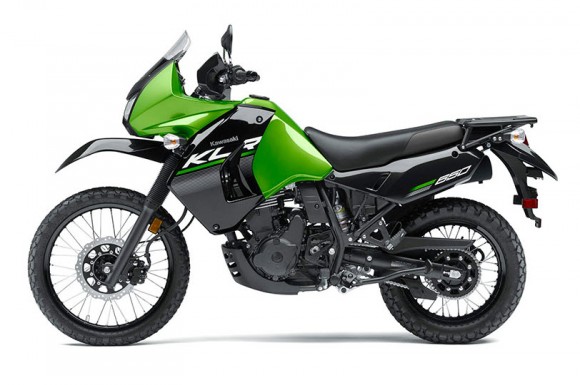 2014 Kawasaki KLR650 New Edition Candy Lime Green