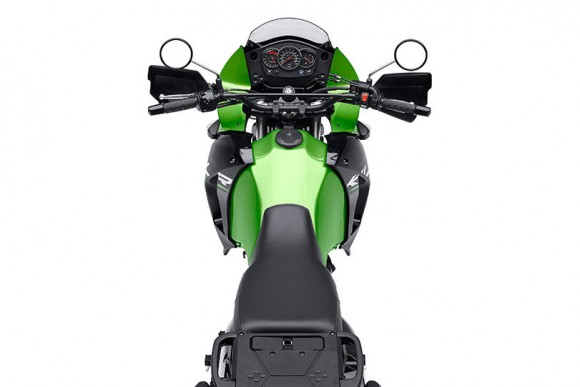 2014 Kawasaki KLR650 New Edition Candy Lime Green_3
