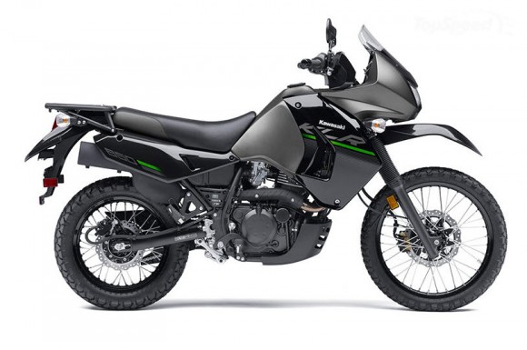 2014 Kawasaki KLR650 New Edition Metallic Flat Raw