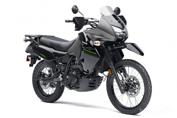 2014 Kawasaki KLR650 New Edition Metallic Flat Raw_1