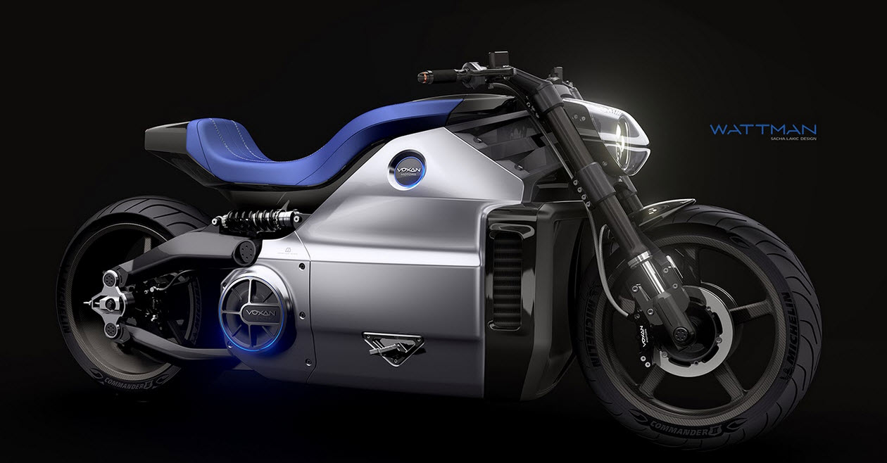 2014 Voxan Wattman Electric Motorcycle