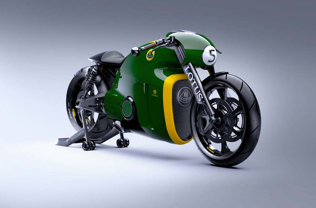 2014 Lotus C-01 Motorcycle Green