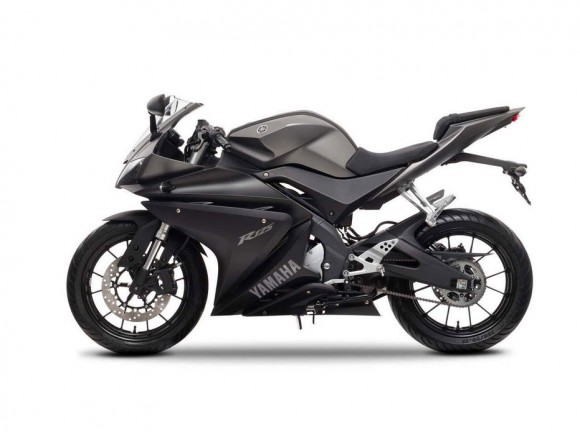 2014 Yamaha YZF-R125 Europe-Specs Mat Grey_1