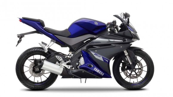 2014 Yamaha YZF-R125 Europe-Specs Race Blu