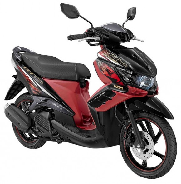 2014 Yamaha GT125 Garuda Special Edition Red Garuda Brave