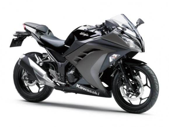 2015 Kawasaki Ninja 250 Ebony Metallic Raw Graystone
