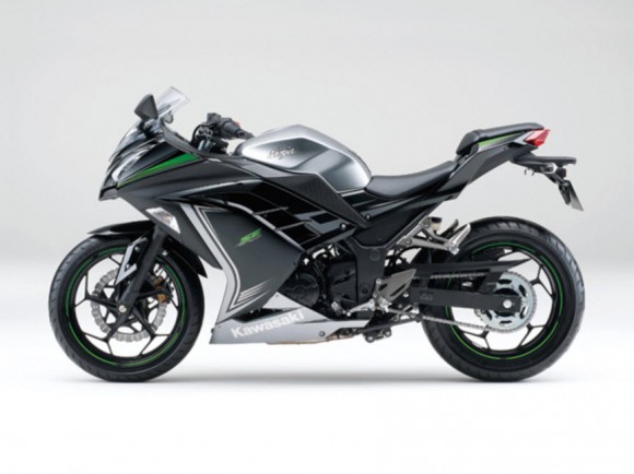 2015 Kawasaki Ninja 250 Metallic Moondust Gray Ebony_1