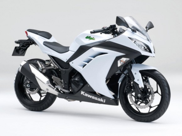 2015 Kawasaki Ninja 250 Pearl Stardust White