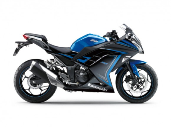 2015 Kawasaki Ninja 250 Special Edition Candy Plasma Blue Ebony_2