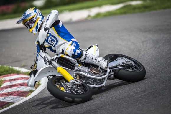 2015 Husqvarna FS 450 Supermoto In Action_1
