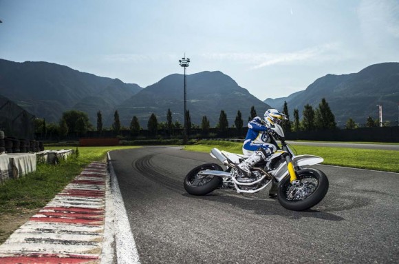 2015 Husqvarna FS 450 Supermoto In Action_10