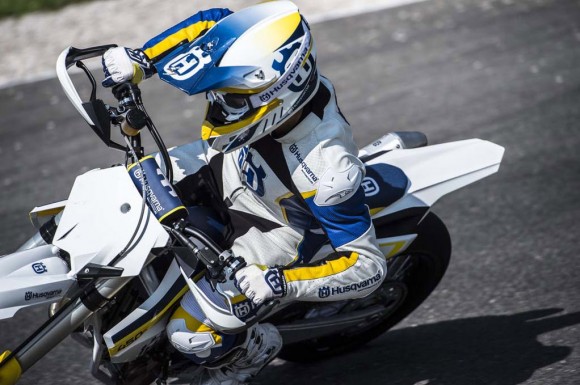 2015 Husqvarna FS 450 Supermoto In Action_12