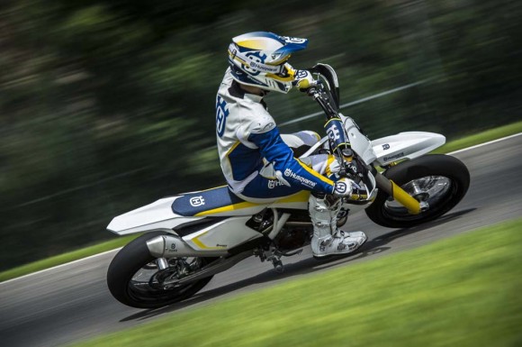2015 Husqvarna FS 450 Supermoto In Action_3