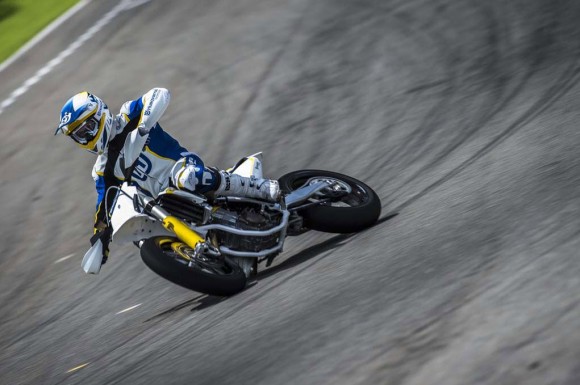 2015 Husqvarna FS 450 Supermoto In Action_4