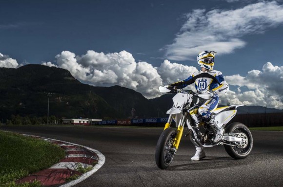 2015 Husqvarna FS 450 Supermoto In Action_8