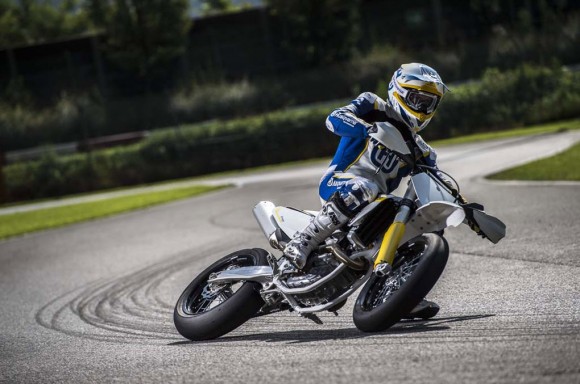 2015 Husqvarna FS 450 Supermoto In Action_9