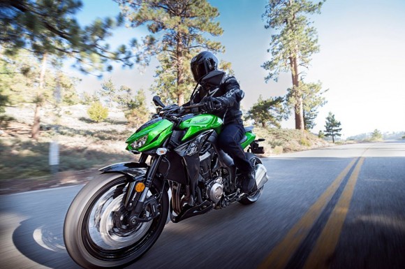 2015 Kawasaki Z1000 ABS in Action