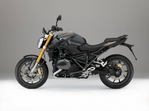 2015 BMW R1200R Thunder Gray Metallic with Agate Gray Metallic Matte frame