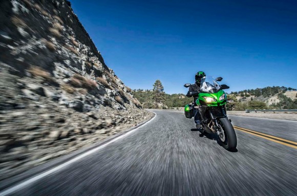 2015 Kawasaki Versys 650 LT in Action_4