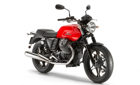2015 Moto Guzzi V7 Stone Red Verde Agata