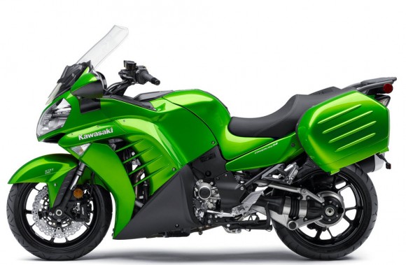 2015 Kawasaki 1400 GTR Concours Green