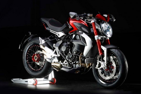 2015 MV Agusta Dragster 800 RR Pearl Shock Red with Carbon Metallic Black