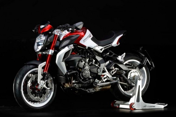 2015 MV Agusta Dragster 800 RR Pearl Shock Red with Pearl Ice White