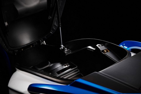 2015 Kymco Agility Maxi 300i Storage