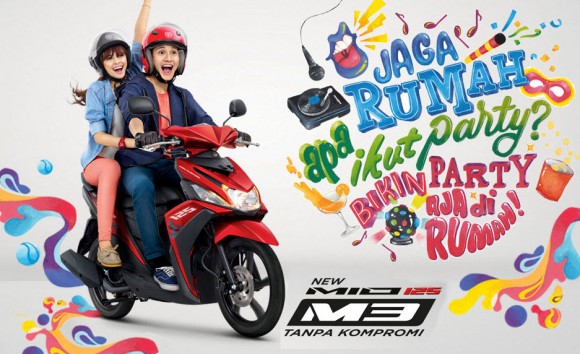 2015 Yamaha Mio M3 125 Blue Core