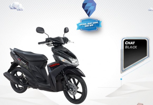 2015 Yamaha Mio M3 125 Blue Core Black